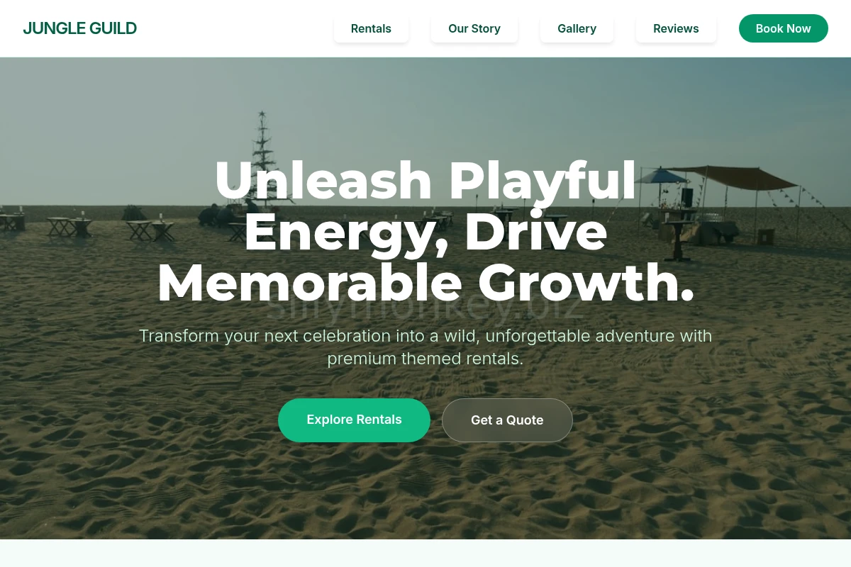 Jungle Party Rentals